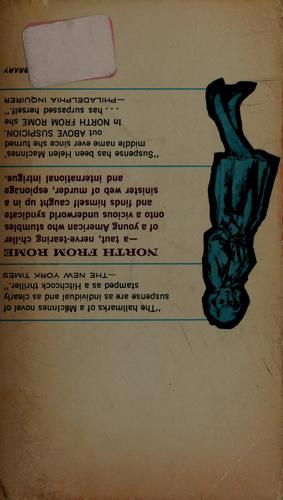 Helen MacInnes: North from Rome (1958, Fawcett Crest)