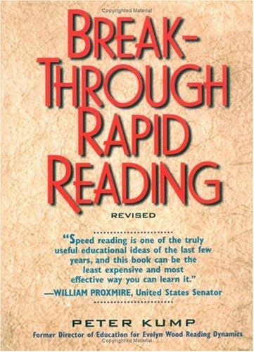 Peter Kump: Breakthrough rapid reading (1999, Prentice Hall)
