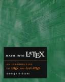 George A. Gratzer: Math into LaTeX (1996, Birkhäuser)