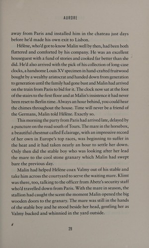 Graham Hurley: Aurore (2017)