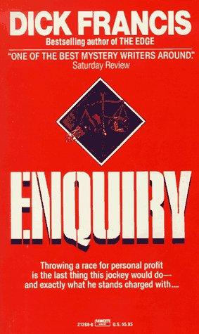 Dick Francis: Enquiry (1987, Fawcett)