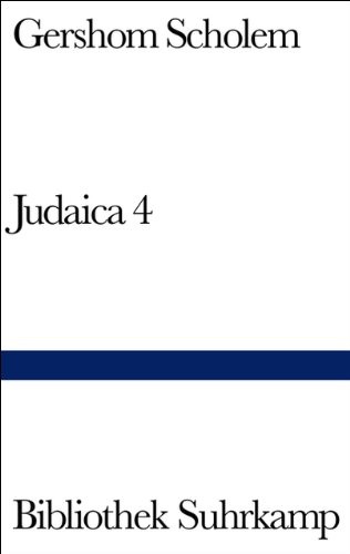 Gershom Scholem: Judaica 4 (Hardcover, German language, 1984, Suhrkamp Verlag)