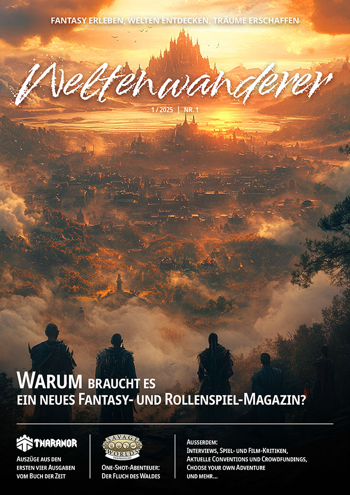 Kai Eric Ellermann, Stefan Graf, Nadja Endres, Martin K.: Weltenwanderer 1 (Paperback, Deutsch language, Tharanor UG)