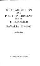 Ian Kershaw: Popular opinion and political dissent in the Third Reich, Bavaria 1933-1945 (1983, Clarendon Press, Oxford University Press)
