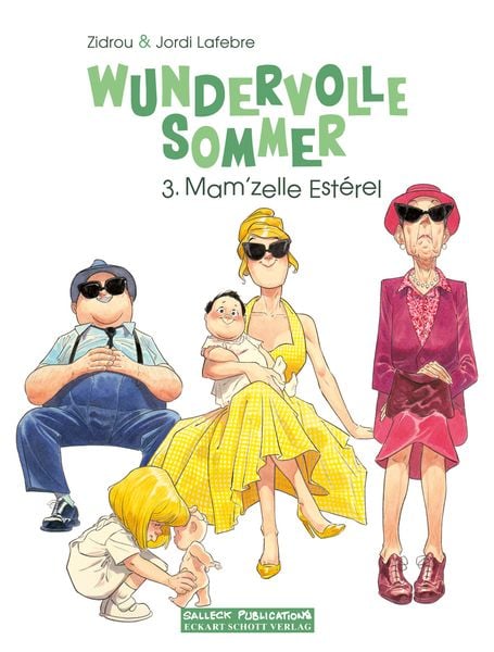 Jordi Lafebre, Zidrou, Klaus Jöken: Wundervolle Sommer 3: Mam'zelle Esterel (Hardcover, deutsch language, 2020, Salleck Publications)