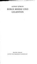 Alfred Döblin: Berlin Alexanderplatz (German language, 1977, Walter)