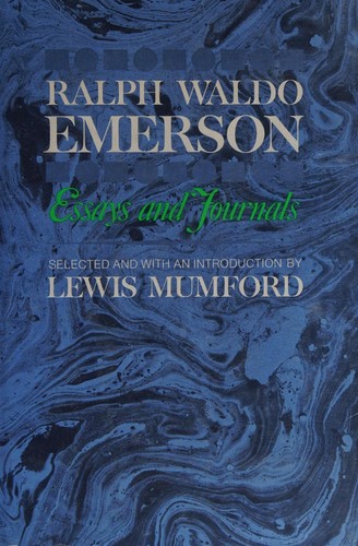 Ralph Waldo Emerson: Ralph Waldo Emerson (1968, Doubleday)