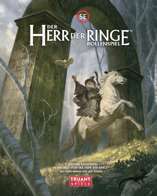 Francesco Nepitello, James M. Spahn, Jacob Rodgers, Jason Durall, Michele Garbuggio: Der Herr der Ringe Rollenspiel (Hardcover, deutsch language, Truant Spiele)