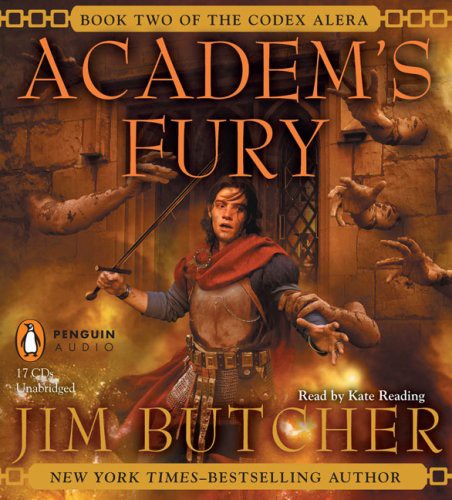 Jim Butcher, Kate Reading: Academ's Fury (AudiobookFormat, Penguin Audio)