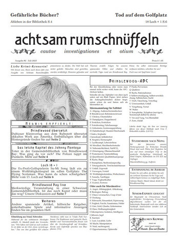 Conrad Rodenberg, Eric Patry, Valentin Gerber, Daniel Kiowski: achtsam rumschnüffeln #2 (Deutsch language)
