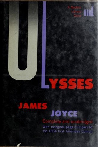 Richard Ellmann: G52 ULYSSES (1940, Modern Library)