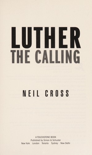 Neil Cross: Luther (2012, Simon & Schuster)