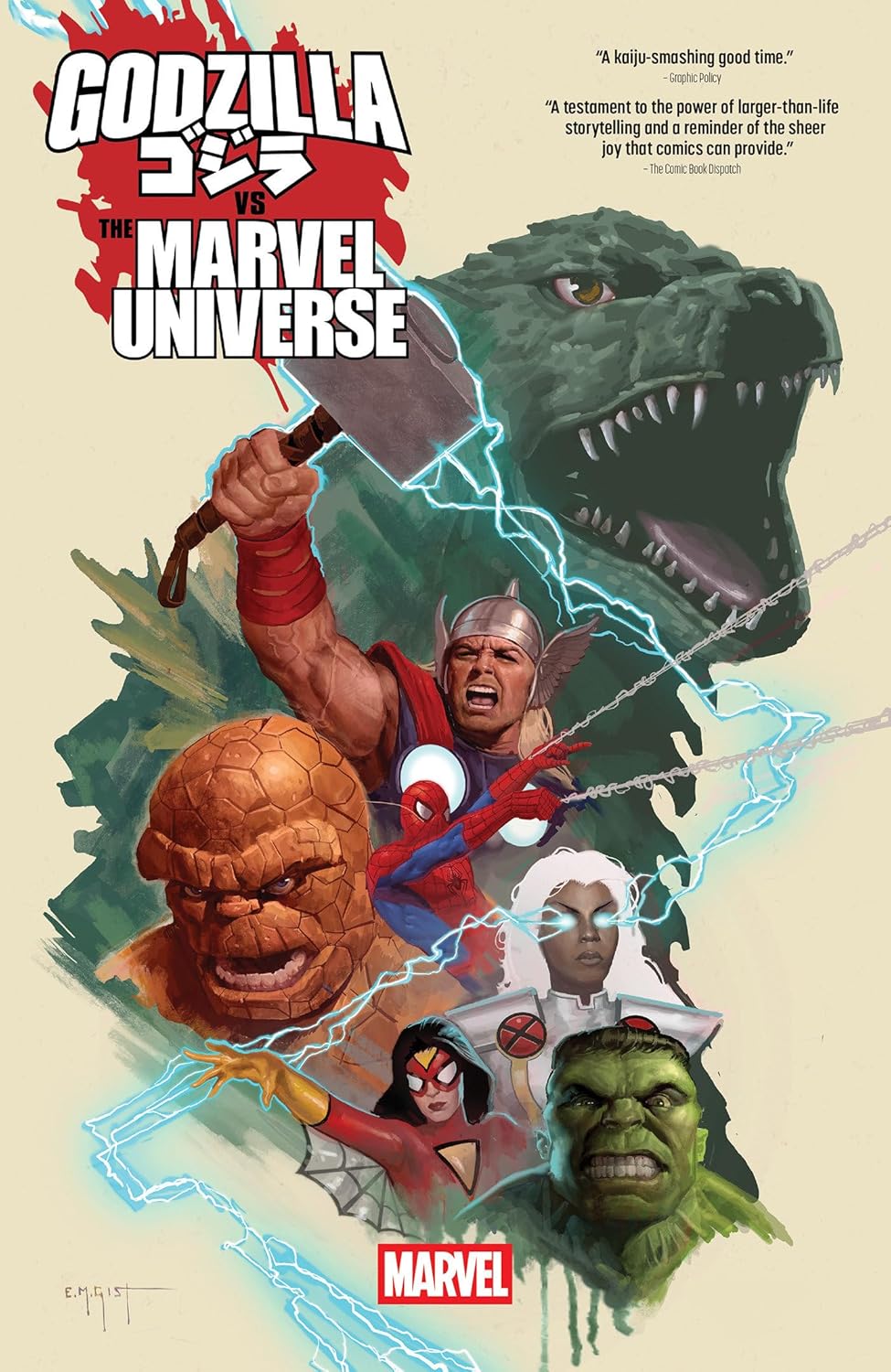 Gerry Duggan, Giuseppe Camuncoli, Leinil Yu, Romita, John, Jr., Ryan North: Godzilla vs. the Marvel Universe (2025, Marvel Worldwide, Incorporated)