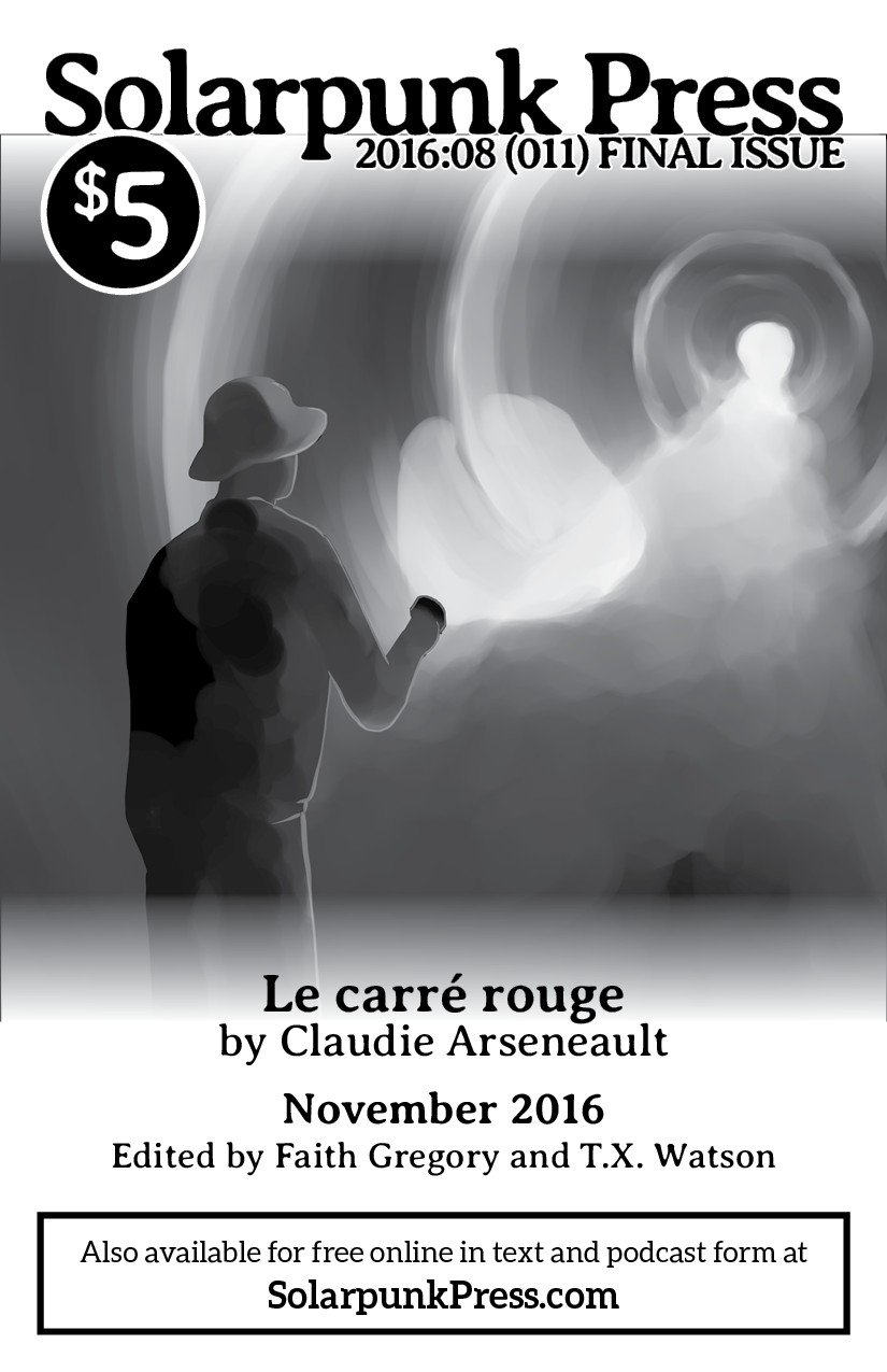 Claudie Arseneault: Le carré rouge (EBook, Solarpunk Press)
