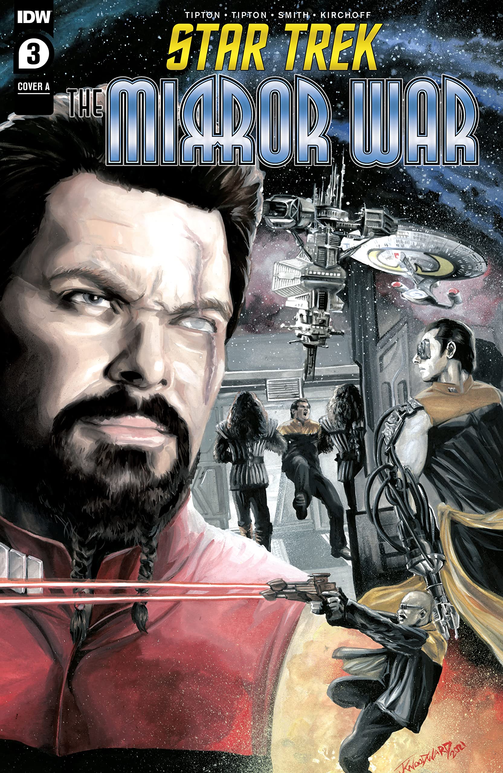 Scott Tipton, David Tipton: Star Trek: The Mirror War #3 (EBook, 2022, IDW)