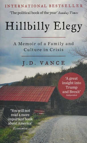 J. D. Vance: Hillbilly Elegy (Hardcover, 2016, William Collins)