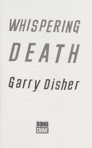 Garry Disher: Whispering death (2012, Soho Crime)