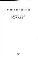Katherine V. Forrest: Murder by tradition (Hardcover, 1991, Naiad Press)
