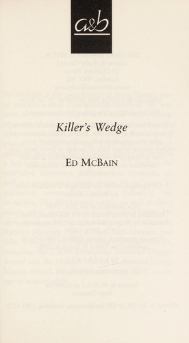 Ed McBain: Killer's wedge (2007, Allison & Busby)
