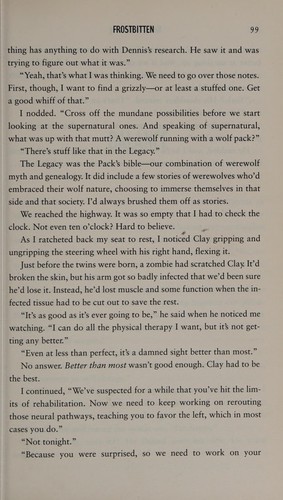 Kelley Armstrong: Frostbitten (2009, Orbit)