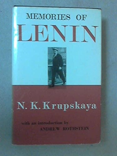 Надежда Константиновна Крупская: Memories of Lenin (1970, Lawrence & Wishart)