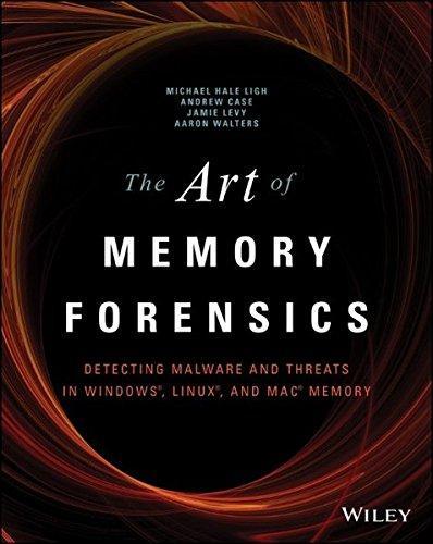 Michael Hale Ligh, Andrew Case, Jamie Levy, AAron Walters: The Art of Memory Forensics (2014)