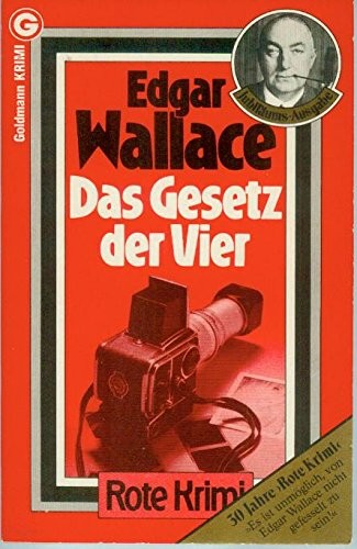 Edgar Wallace: Das Gesetz der Vier. (Paperback, Goldmann Verlag)