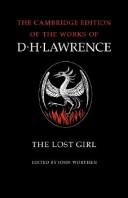 D. H. Lawrence: The lost girl (1981, Cambridge University Press)