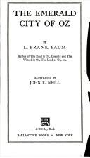 L. Frank Baum: The Emerald City of Oz (Paperback, 1979, Del Rey)