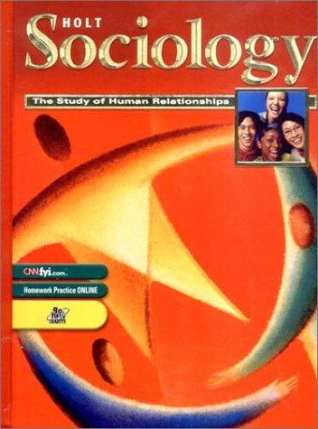 W. LaVerne Thomas: Sociology (2002, Holt Rinehart & Winston)