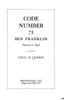 Cecil B. Currey: Code number 72 (1972, Prentice-Hall)