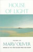 Mary Oliver: House of light (1990, Beacon Press)