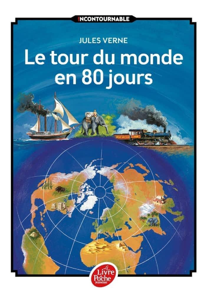 Jules Verne: Le tour du monde en 80 jours (French language, 2011, Librairie générale française, Hachette)