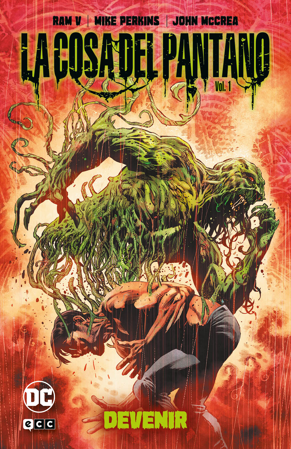 Mike Perkins, Ram V., John McCrea: La Cosa del Pantano: Devenir (eco)