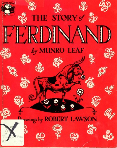 Munro Leaf: The story of Ferdinand (1987, Puffin Books)