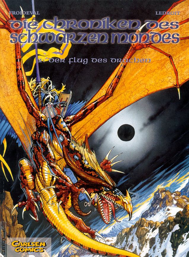 Olivier Ledroit, François Froideval: Der Flug des Drachen (GraphicNovel, Deutsch language, 2001, Carlsen Comics)