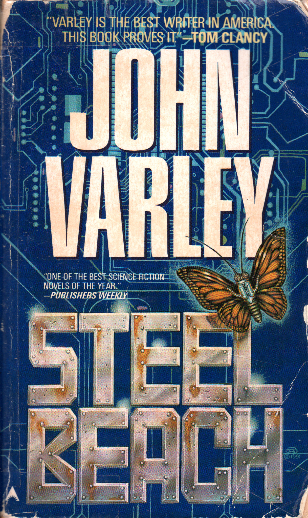 John Varley: Steel Beach (1993, Ace Books)