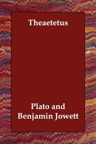 Platone: Theaetetus (Paperback, 2006, Echo Library)