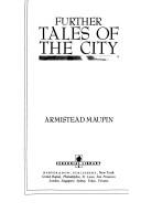 Armistead Maupin: Further Tales of the City (1989, HarperPerennial)