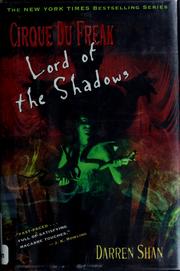 Darren Shan: Lord of the shadows (2006, Little, Brown)
