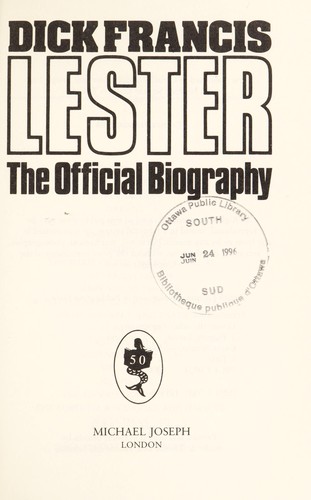 Dick Francis: Lester (1986, Joseph)