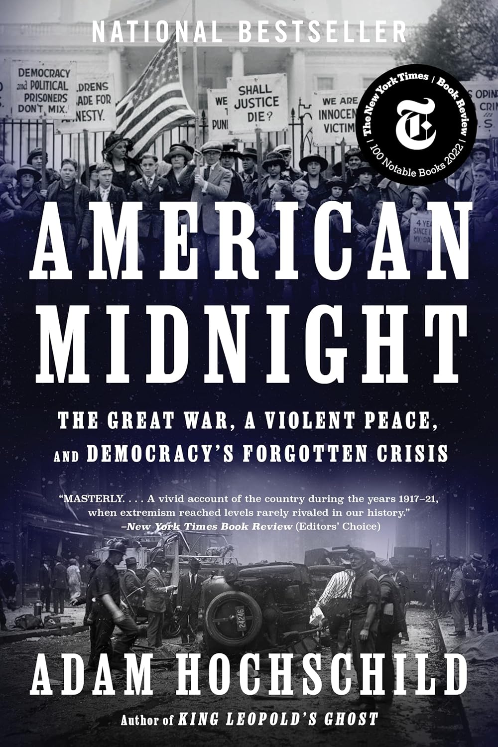 Adam Hochschild: American Midnight (2022, HarperCollins Publishers)