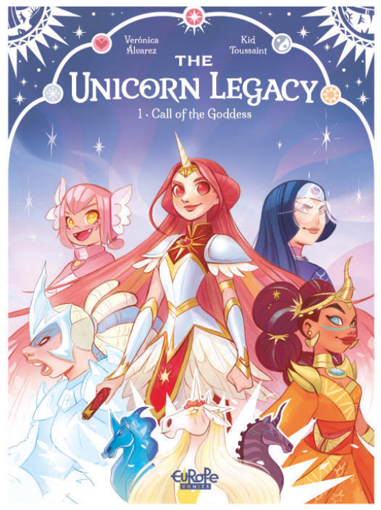 Kid Toussaint, Verónica Álvarez: The Unicorn Legacy 1 (2023, Europe Comics)