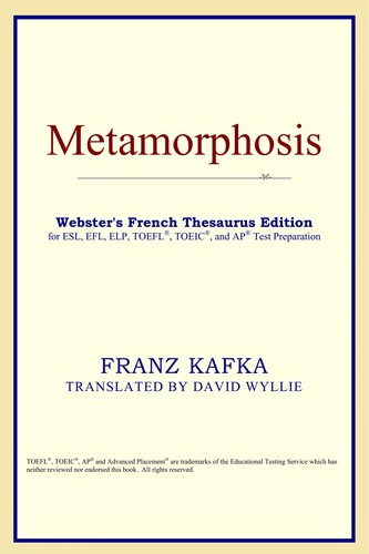 Franz Kafka: Metamorphosis (EBook, 2005, ICON Classics)