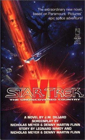 Jeanne Kalogridis: Star Trek VI: The Undiscovered Country (Star Trek TOS: Movie Novelizations, #6) (1992)