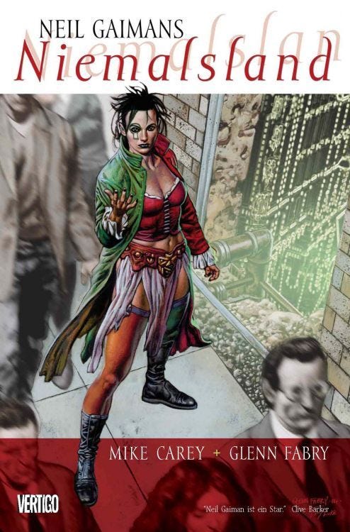 Neil Gaiman, Mike Carey, Glenn Fabry: Niemalsland (Paperback, deutsch language, 2007, Vertigo / Panini Comics)