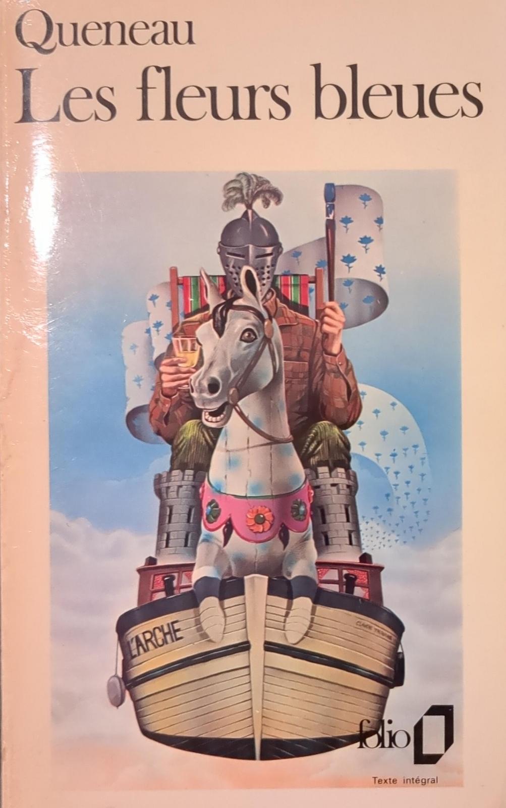 Raymond Queneau: Les Fleurs bleues (French language, 1978, Folio)