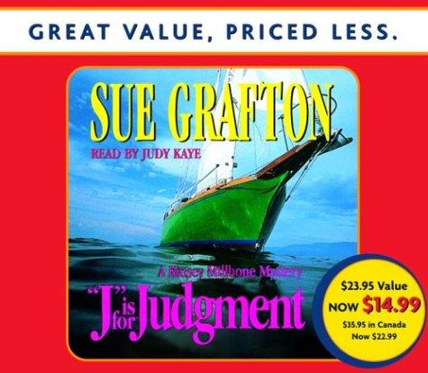 Sue Grafton: J is for Judgment (Sue Grafton) (AudiobookFormat, 2004, RH Audio Price-less)