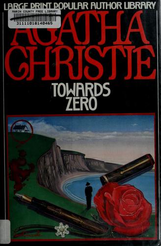 Agatha Christie: Towards zero (1988, G.K. Hall)