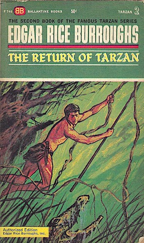 Edgar Rice Burroughs: The Return of Tarzan (Paperback, 1963, Ballantine Books)
